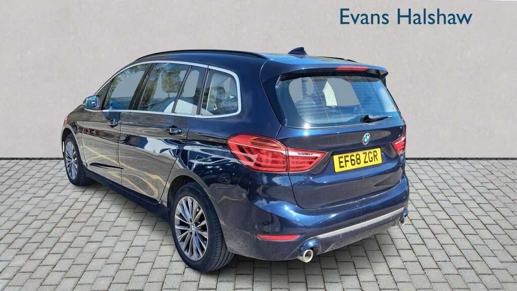 BMW 2 Series 220D Luxury Step 2019 EF68ZGR Blue #2