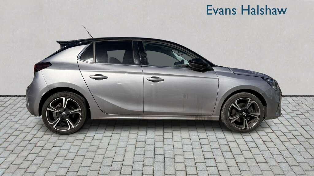 Vauxhall Corsa 1.2 Turbo Elite Nav Premium 2021 AJ21LMF Grey #6