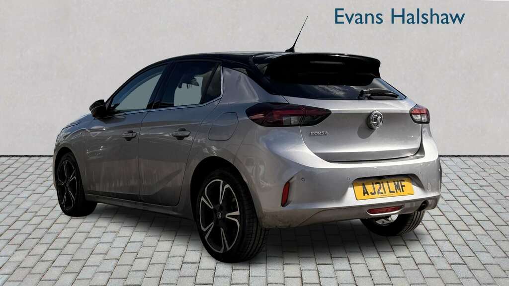 Vauxhall Corsa 1.2 Turbo Elite Nav Premium 2021 AJ21LMF Grey #2
