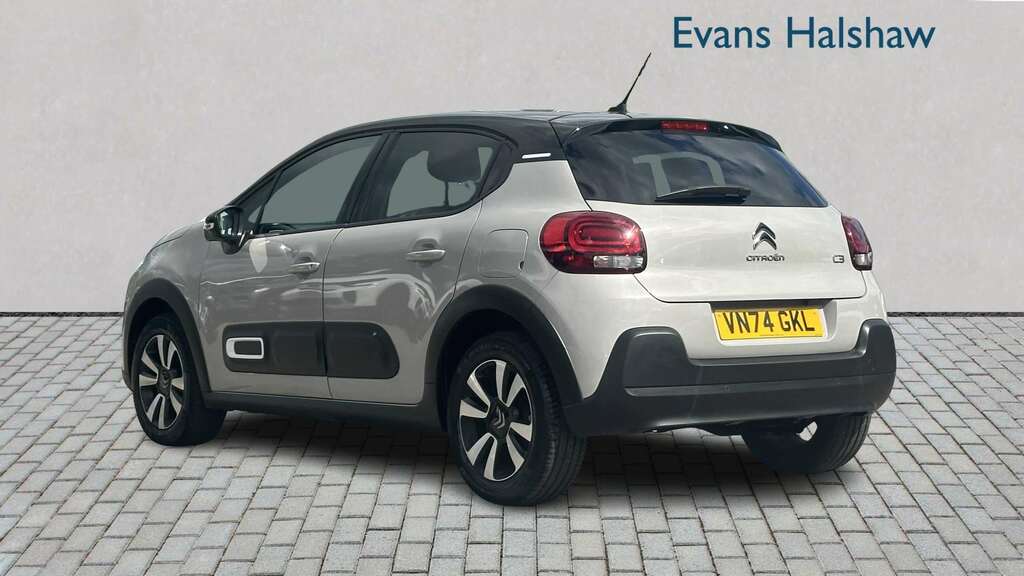 Citroen C3 1.2 Puretech 110 Plus Eat6 2024 VN74GKL Grey #4