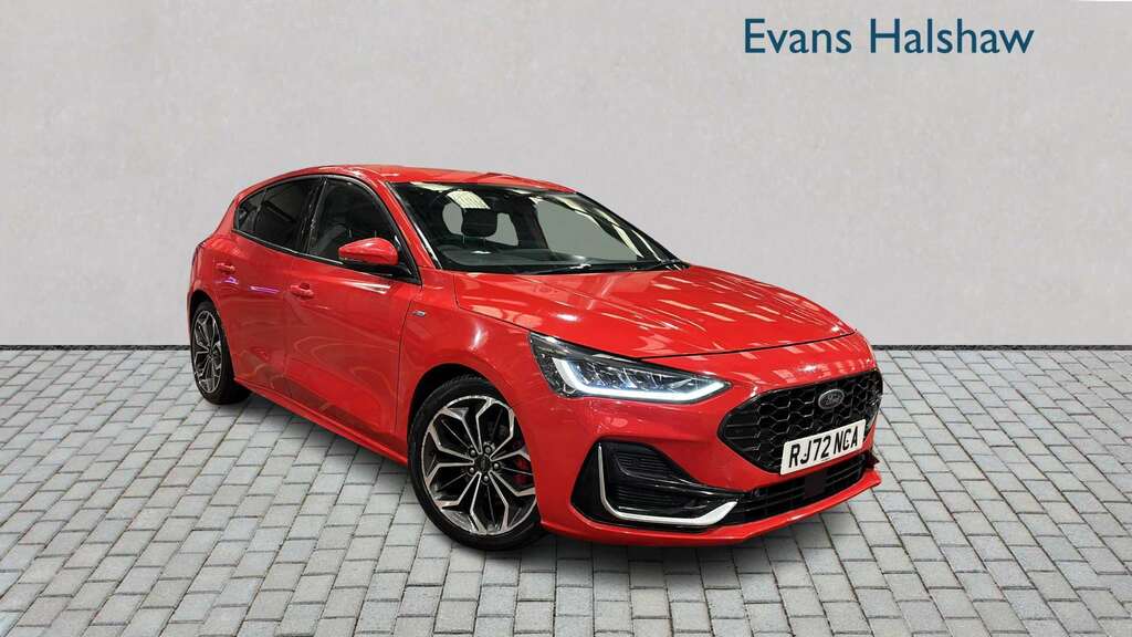 Ford Focus 1.5 Ecoblue St-line Vignale 2022 Red