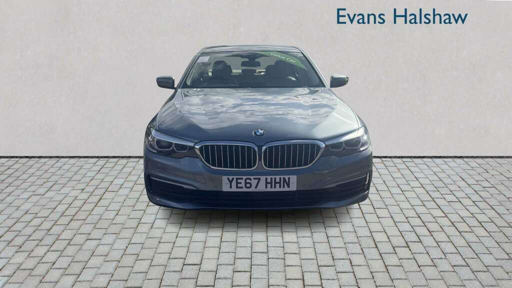 BMW 5 Series 520D Xdrive Se 2017 YE67HHN Blue #2