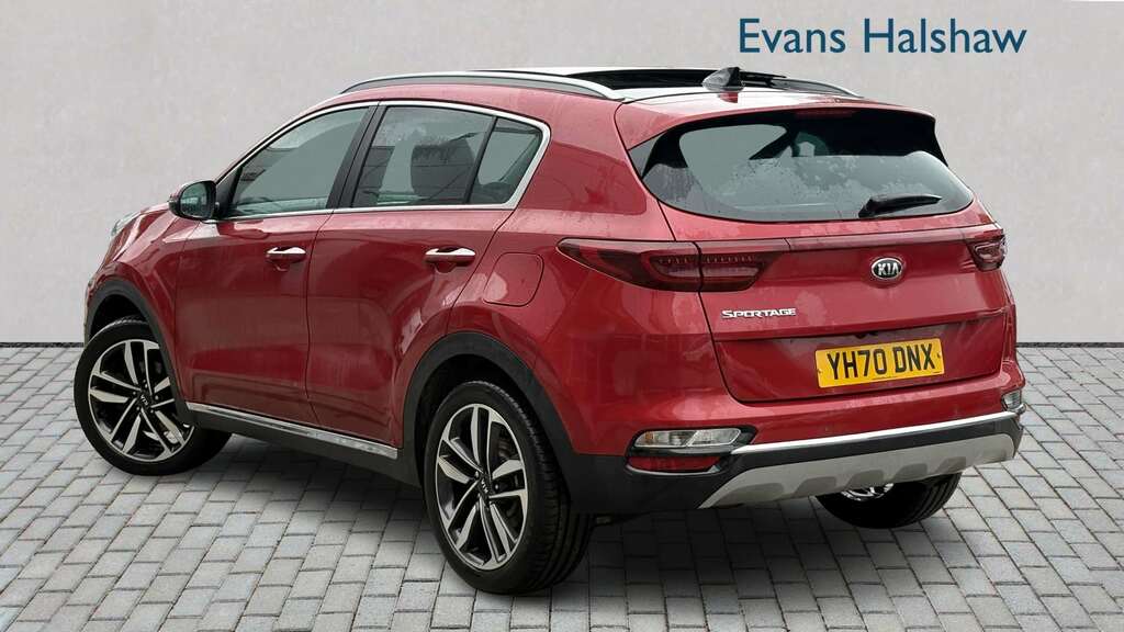 Kia Sportage 1.6T Gdi Isg 3 Awd 2020 YH70DNX Red #3