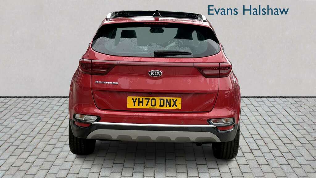 Kia Sportage 1.6T Gdi Isg 3 Awd 2020 YH70DNX Red #2