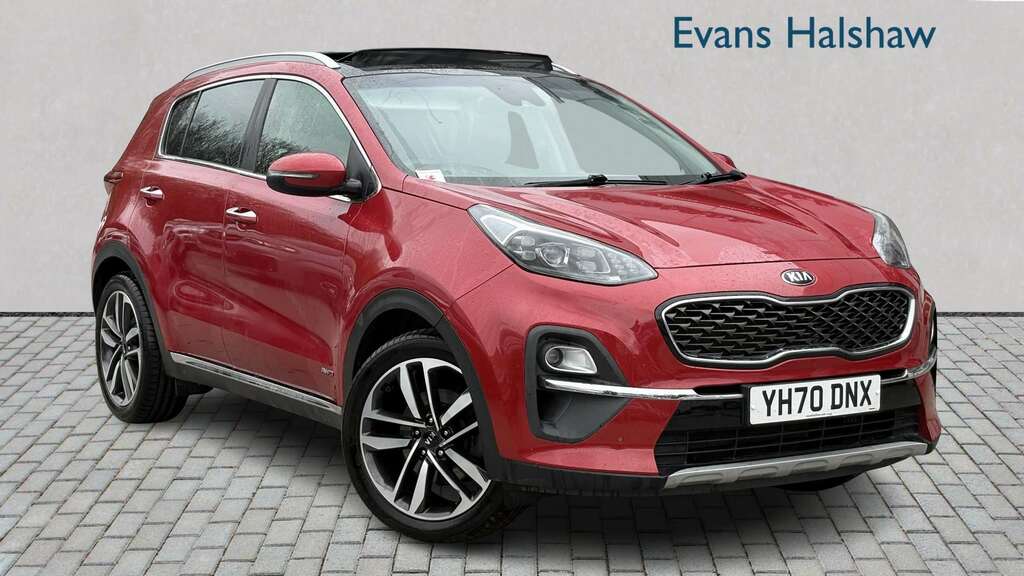 Kia Sportage 1.6T Gdi Isg 3 Awd 2020 Red