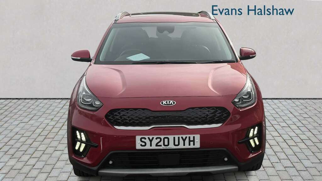 Kia Niro 1.6 Gdi Hybrid 4 Dct 2020 SY20UYH Red #3