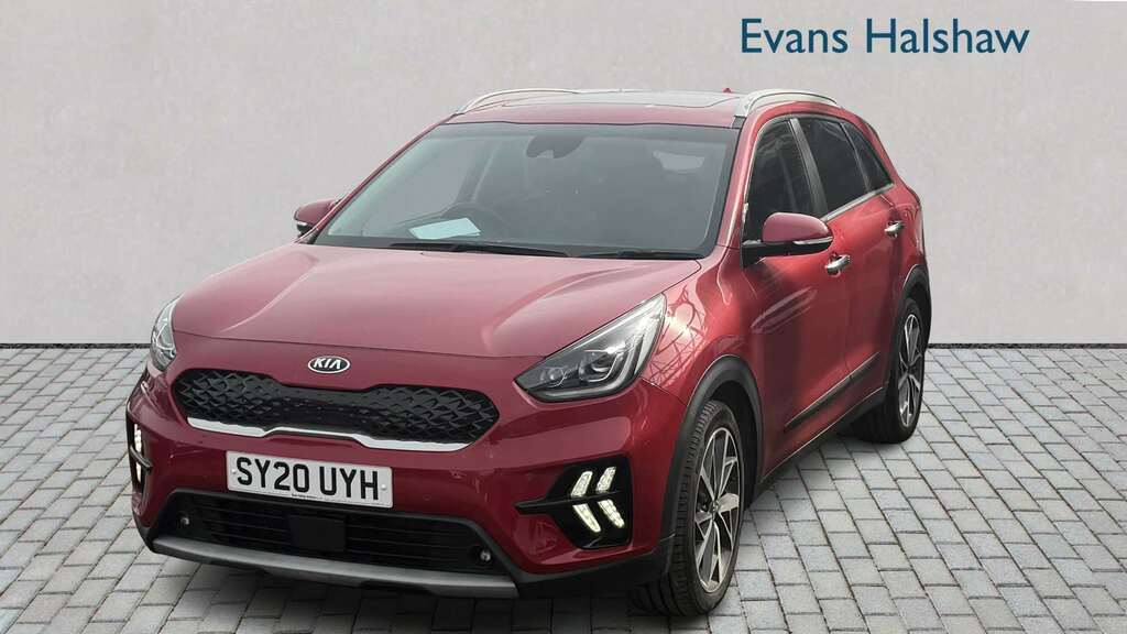 Kia Niro 1.6 Gdi Hybrid 4 Dct 2020 SY20UYH Red #4