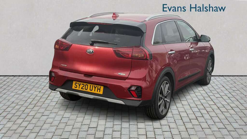 Kia Niro 1.6 Gdi Hybrid 4 Dct 2020 SY20UYH Red #2
