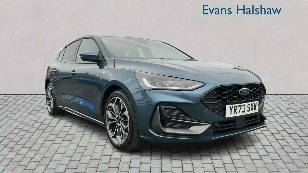 Ford Focus 1.0 Ecoboost Hybrid Mhev 155 St-line X 2023 Blue