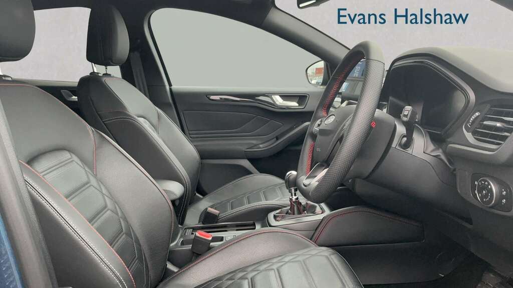Ford Focus 1.0 Ecoboost Hybrid Mhev 155 St-line X 2023 YR73SXW Blue #3