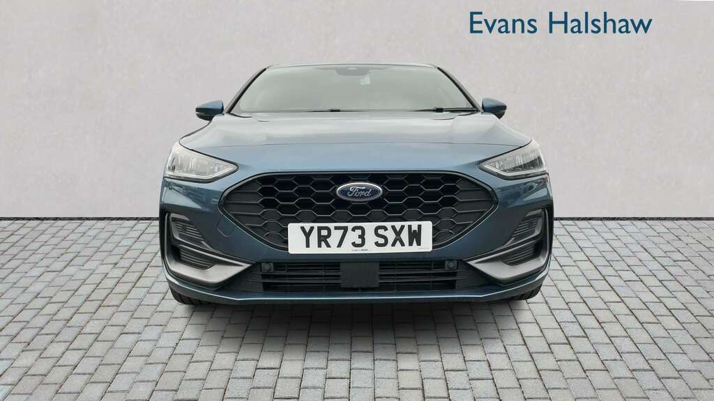 Ford Focus 1.0 Ecoboost Hybrid Mhev 155 St-line X 2023 YR73SXW Blue #4