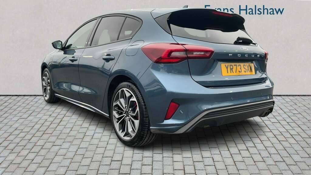 Ford Focus 1.0 Ecoboost Hybrid Mhev 155 St-line X 2023 YR73SXW Blue #2
