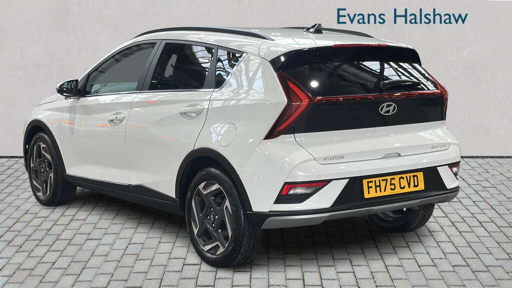 Hyundai Bayon 1.0 Tgdi 90 Tech Line 2025 FH75CVD White #2