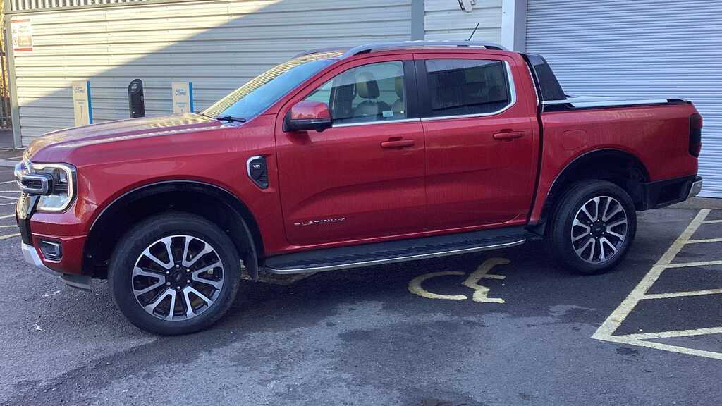 Ford Ranger Pick Up Dcab Platinum 3.0 Ecoblue V6 240 202 SJ24YMB Red #2