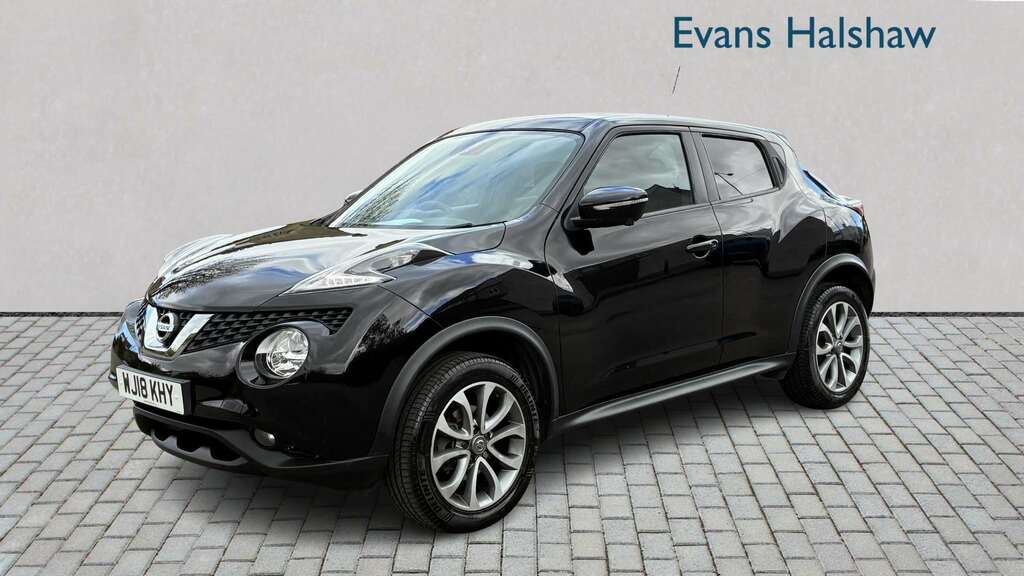 Nissan Juke 1.6 Tekna Xtronic 2018 WJ18KHY Black #3
