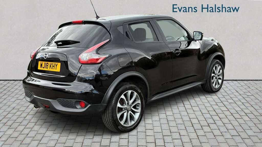 Nissan Juke 1.6 Tekna Xtronic 2018 WJ18KHY Black #6