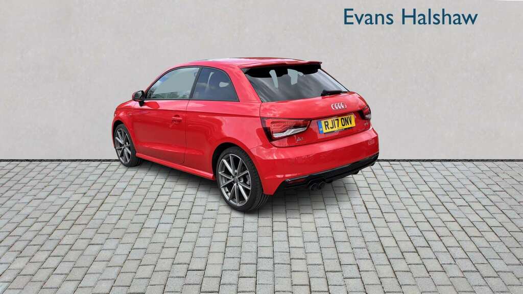 Audi A1 1.4 Tfsi 150 Black Edition 2017 RJ17ONV Red #2
