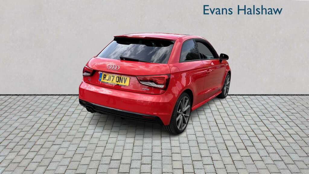 Audi A1 1.4 Tfsi 150 Black Edition 2017 RJ17ONV Red #3