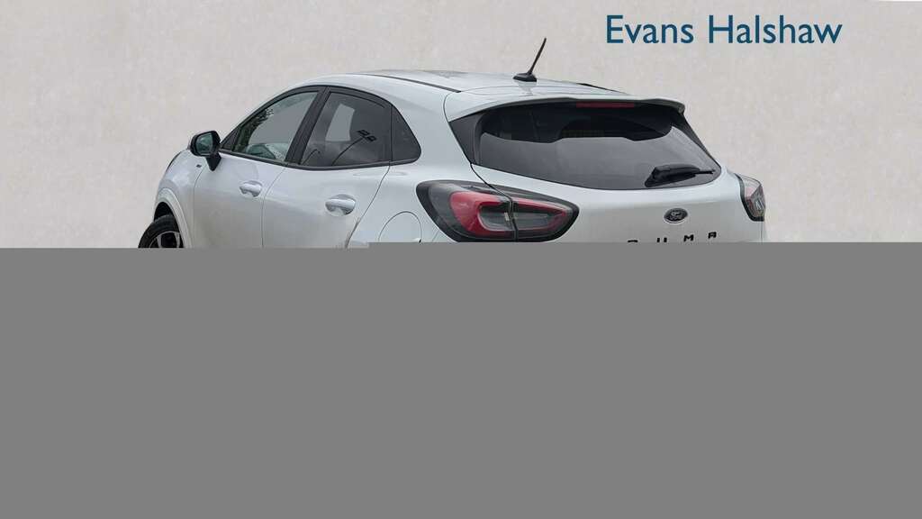 Ford Puma 1.0 Ecoboost Hybrid Mhev St-line 2023 FY73WWN White #2