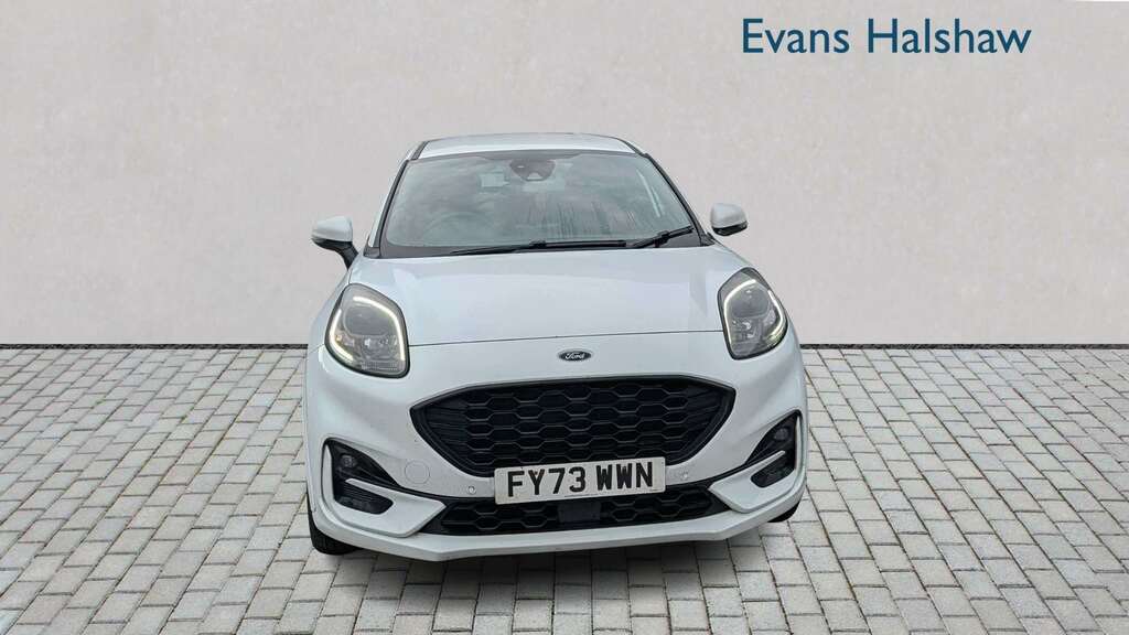 Ford Puma 1.0 Ecoboost Hybrid Mhev St-line 2023 FY73WWN White #4