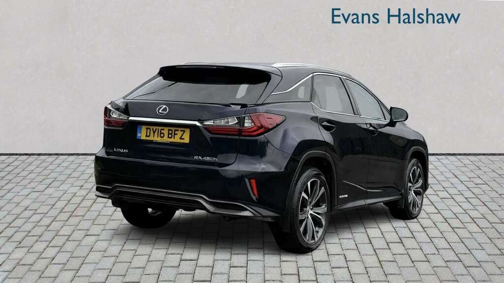 Lexus RX 450H 3.5 Luxury Cvt 2016 DY16BFZ Blue #2