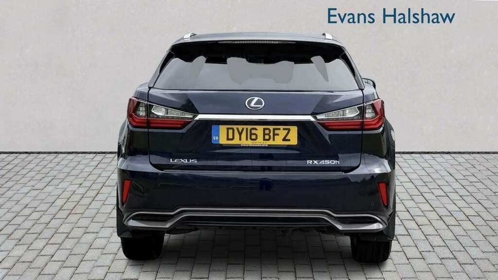Lexus RX 450H 3.5 Luxury Cvt 2016 DY16BFZ Blue #5