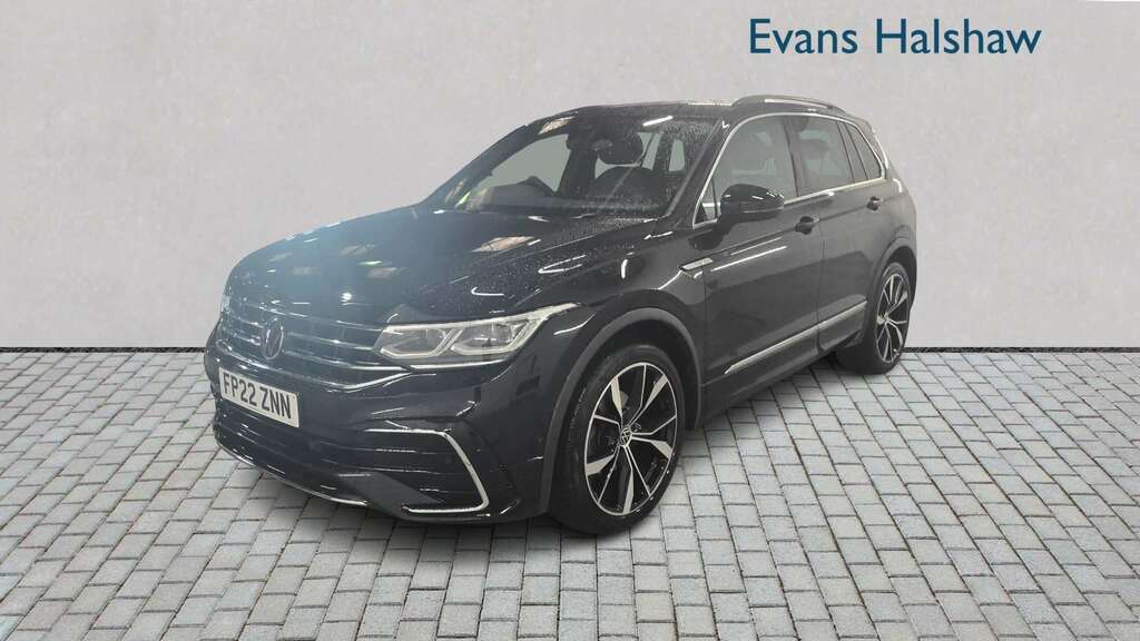 Volkswagen Tiguan 1.5 Tsi 150 R-line Dsg 2022 FP22ZNN Black #3