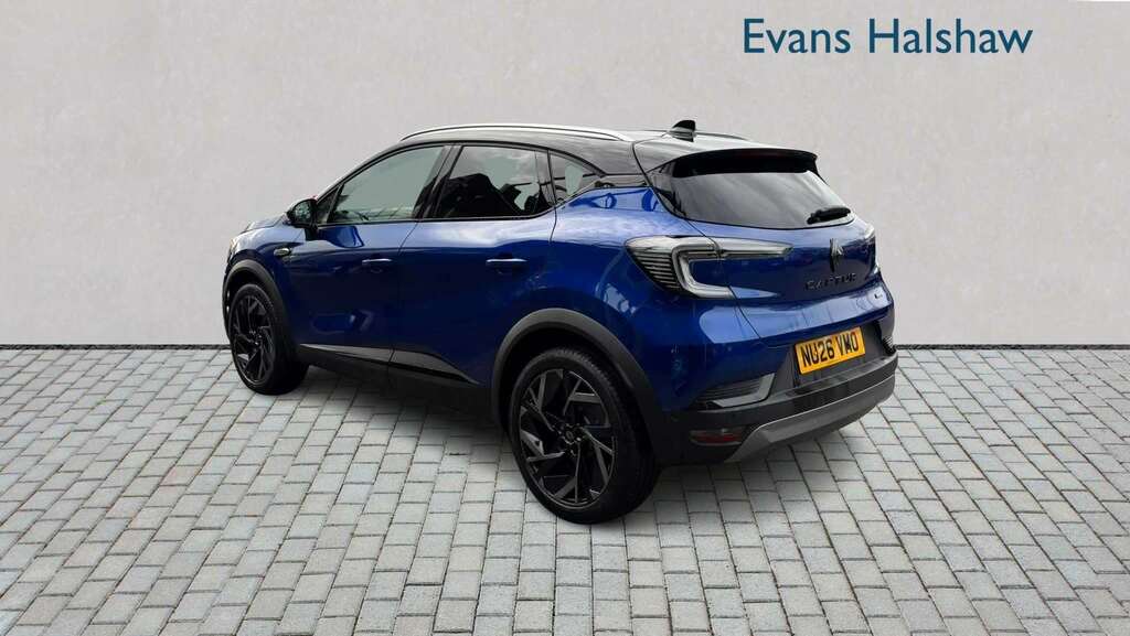 Renault Captur 1.8 E-tech Full Hybrid 160 Esprit Alpine NU26VMO Blue #4