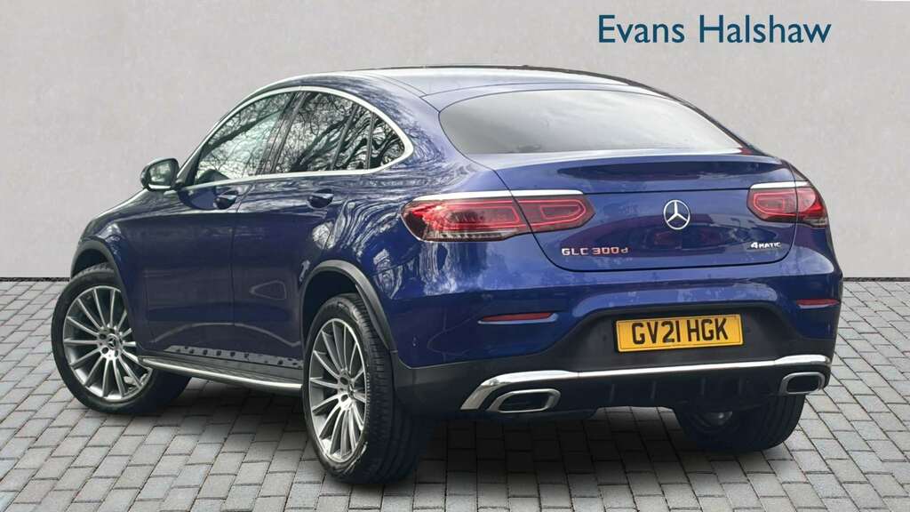 Mercedes-Benz GLC Class Glc 300D 4Matic Amg Line Premium 9G-tronic 202 GV21HGK Blue #2