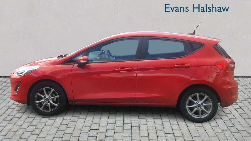 Ford Fiesta 1.0 Ecoboost Zetec Navigation 2019 MX19JVT Red #3
