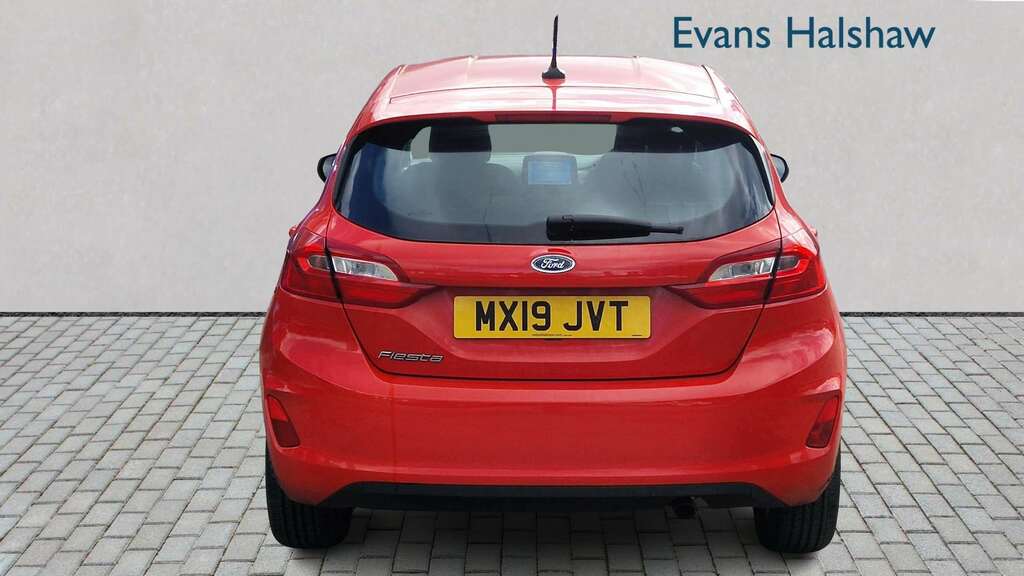 Ford Fiesta 1.0 Ecoboost Zetec Navigation 2019 MX19JVT Red #5