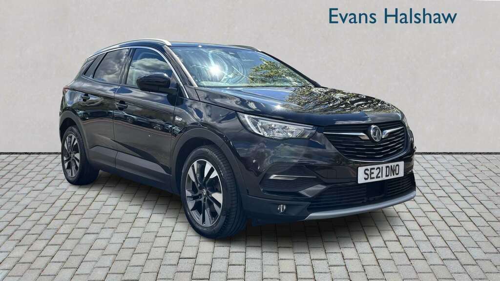 Vauxhall Grandland X 1.2 Turbo Sri Nav 2021 Black