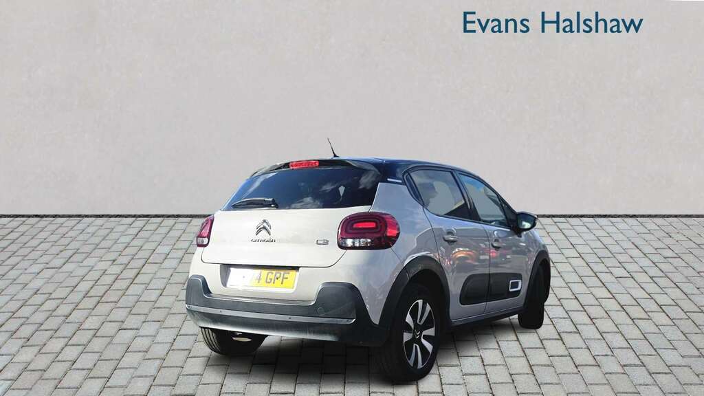 Citroen C3 1.2 Puretech 110 Plus Eat6 2024 VN74GPF Grey #4