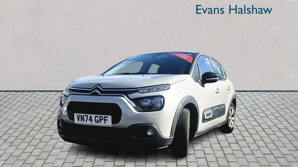 Citroen C3 1.2 Puretech 110 Plus Eat6 2024 VN74GPF Grey #3