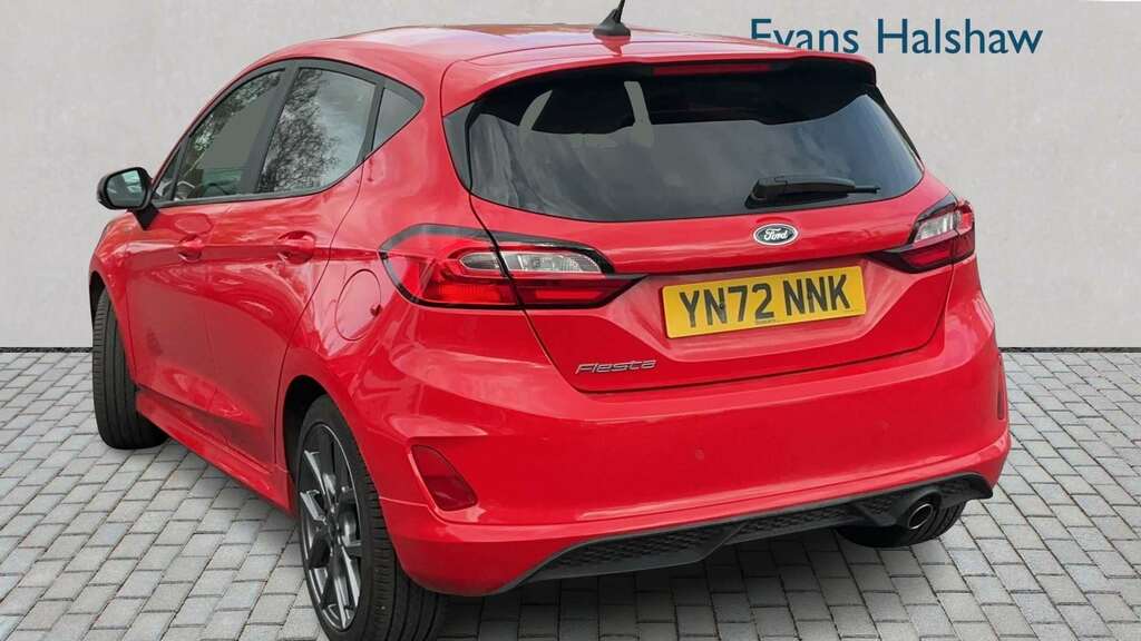 Ford Fiesta 1.0 Ecoboost St-line 2022 YN72NNK Red #2