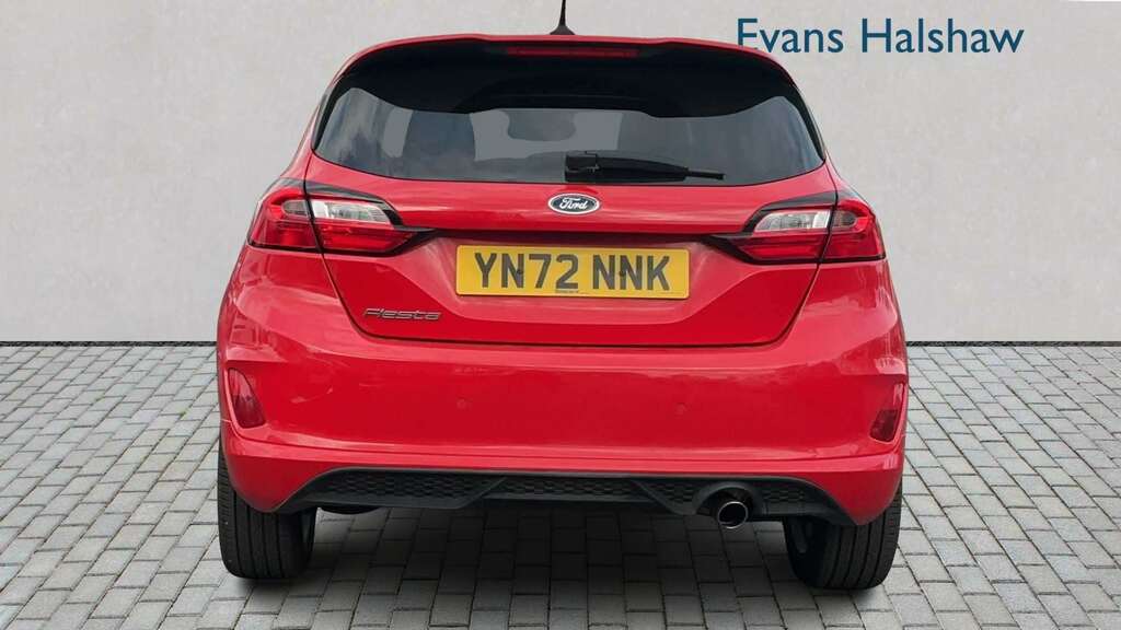 Ford Fiesta 1.0 Ecoboost St-line 2022 YN72NNK Red #3