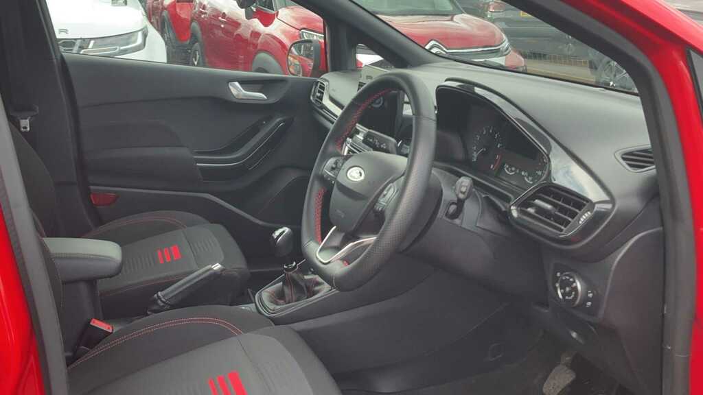 Ford Fiesta 1.0 Ecoboost St-line 2022 YN72NNK Red #6