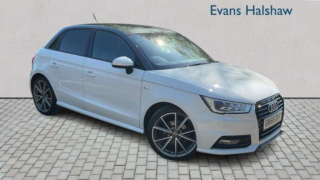 Audi A1 1.4 Tfsi 125 Black Edition Nav 2018 White