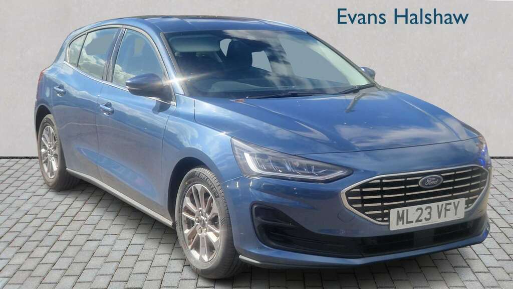Ford Focus 1.0 Ecoboost Hybrid Mhev Titanium 2023 Blue