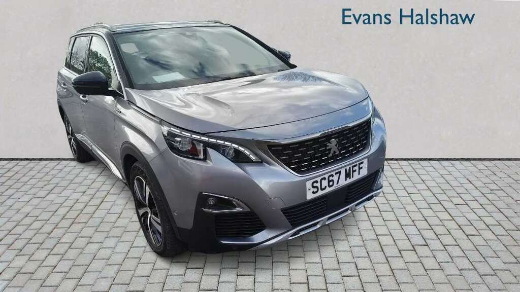 Peugeot 5008 1.6 Bluehdi 120 Gt Line 2018 Grey