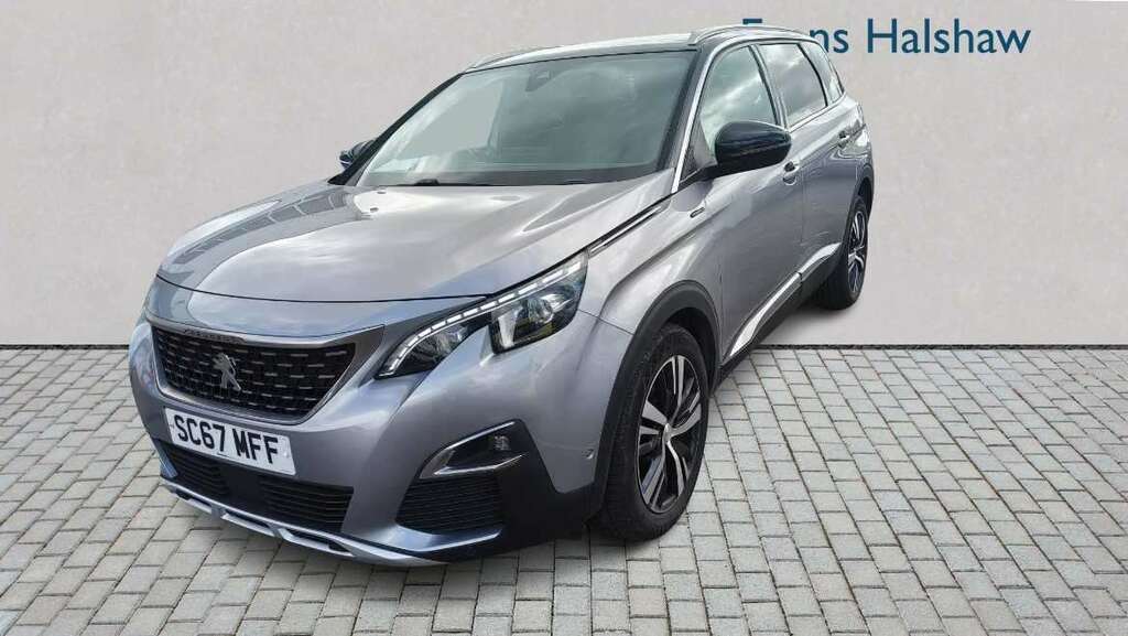 Peugeot 5008 1.6 Bluehdi 120 Gt Line 2018 Grey #3
