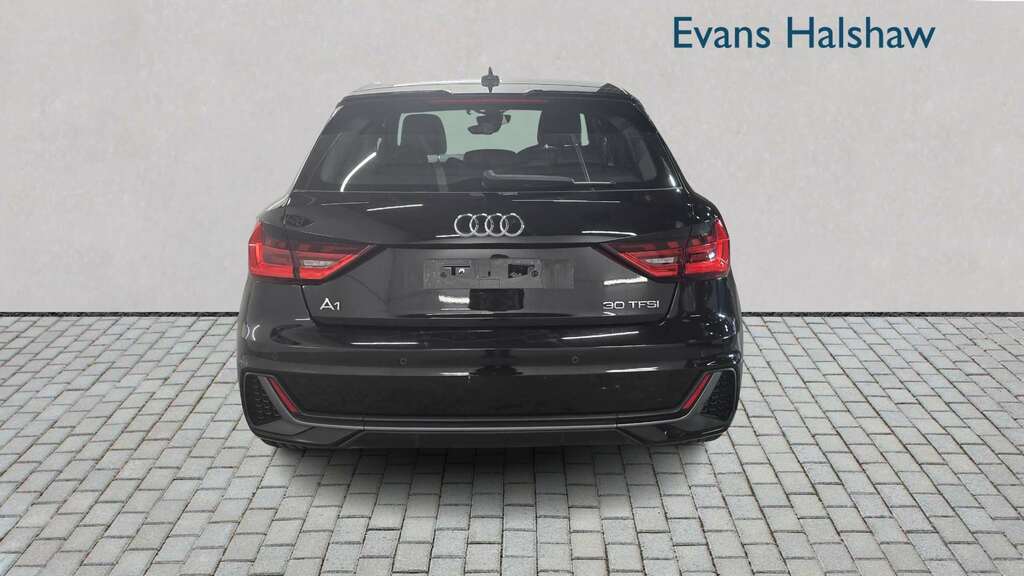 Audi A1 30 Tfsi S Line 2020 GK70DFZ Black #6