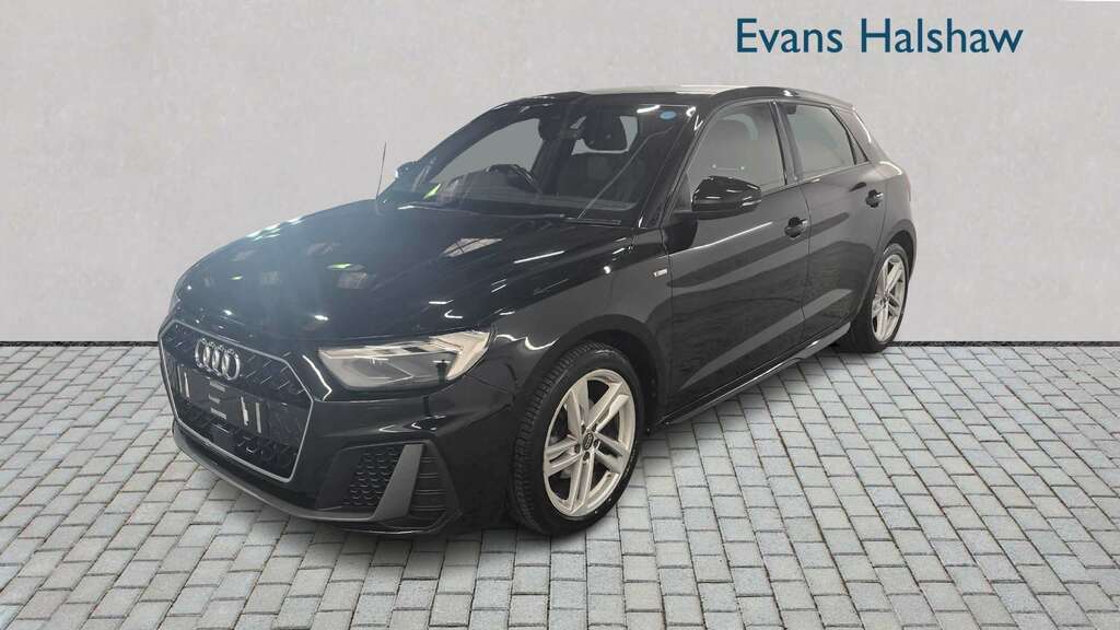 Audi A1 30 Tfsi S Line 2020 GK70DFZ Black #3