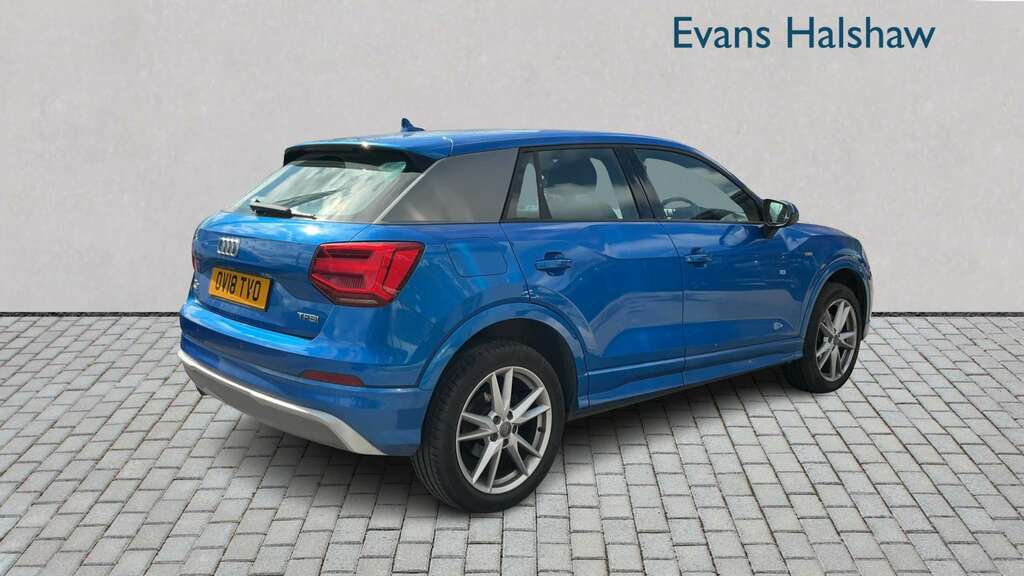 Audi Q2 1.4 Tfsi S Line S Tronic 2018 OV18TVO Blue #3