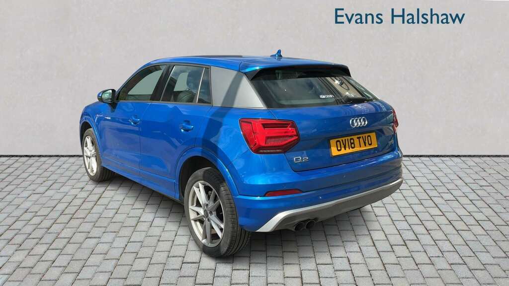 Audi Q2 1.4 Tfsi S Line S Tronic 2018 OV18TVO Blue #2