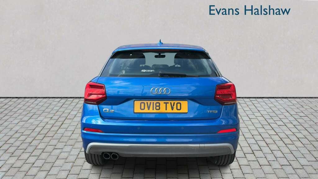 Audi Q2 1.4 Tfsi S Line S Tronic 2018 OV18TVO Blue #4