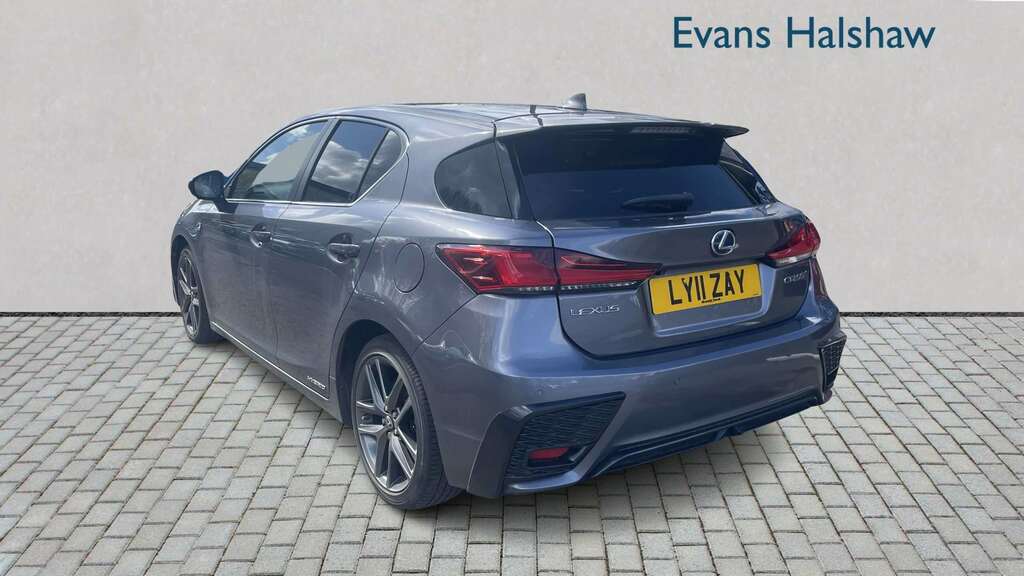 Lexus CT 200H 1.8 F-sport Cvt 2019 NX69URW Grey #4
