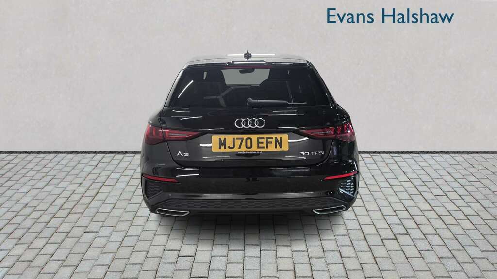 Audi A3 30 Tfsi S Line S Tronic 2020 MJ70EFN Black #5