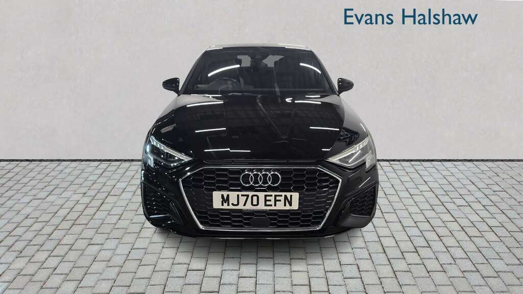 Audi A3 30 Tfsi S Line S Tronic 2020 MJ70EFN Black #2