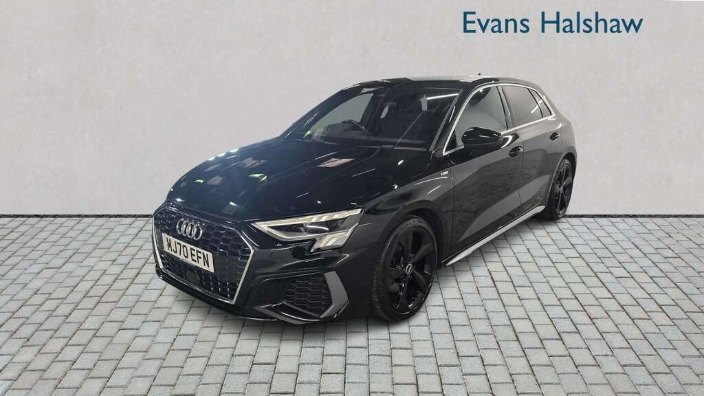 Audi A3 30 Tfsi S Line S Tronic 2020 MJ70EFN Black #3